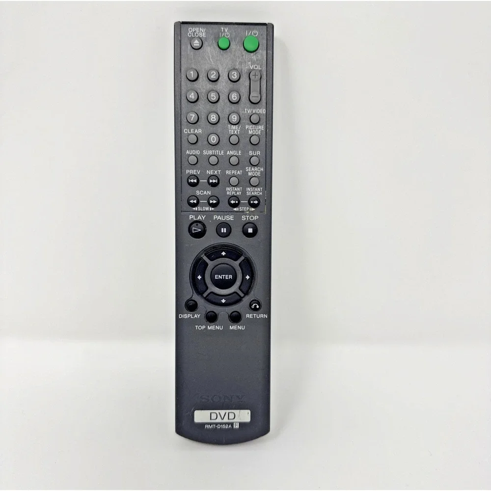 Sony RMT-D152A Remote Control DVD Video OEM Original DVP-CX995V DVP-NS325 TESTED